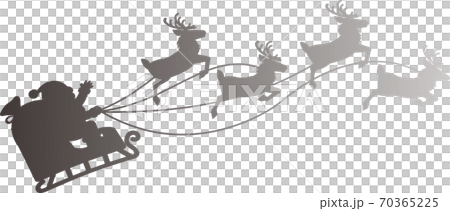 サンタそり クリスマス シルエット - Pixabayの無料画像