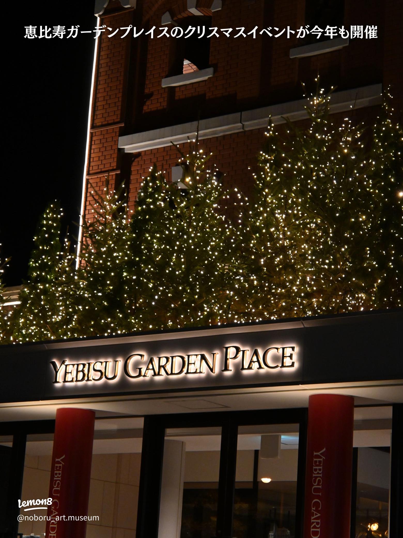 恵比寿ガーデンプレイスクリスマス バカラ 混雑状況と回避のコツ、内容は？動画付いんげんブログ