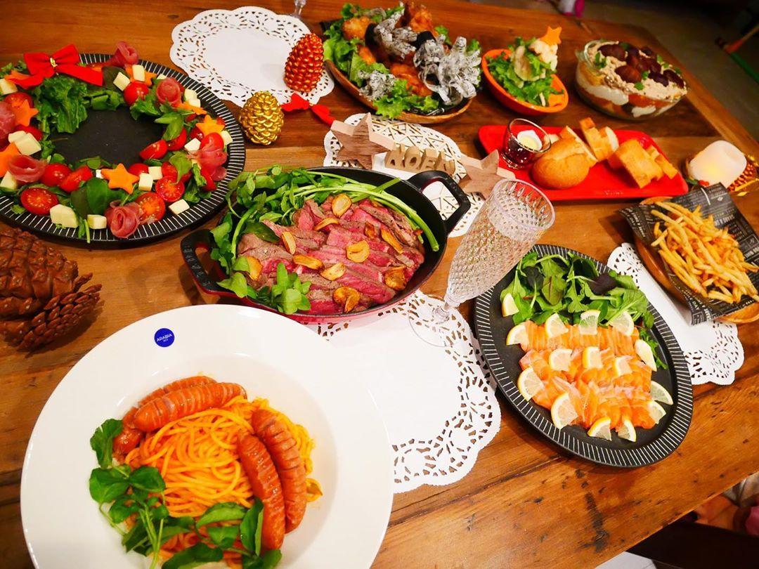 過去10年分のクリスマスの食卓写真と献立まとめ※クリスマスに役立つレシピ ローストビーフ・ポーク・チキン: 井上かなえオフィシャルブログ「母ちゃんちの晩御飯とどたばた日記」 Powered by ライブドアブログ