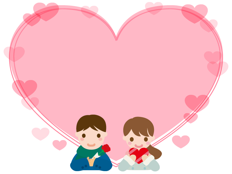 バレンタインフレームイラスト - No: 350109無料イラスト・フリー素材なら「イラストAC」
