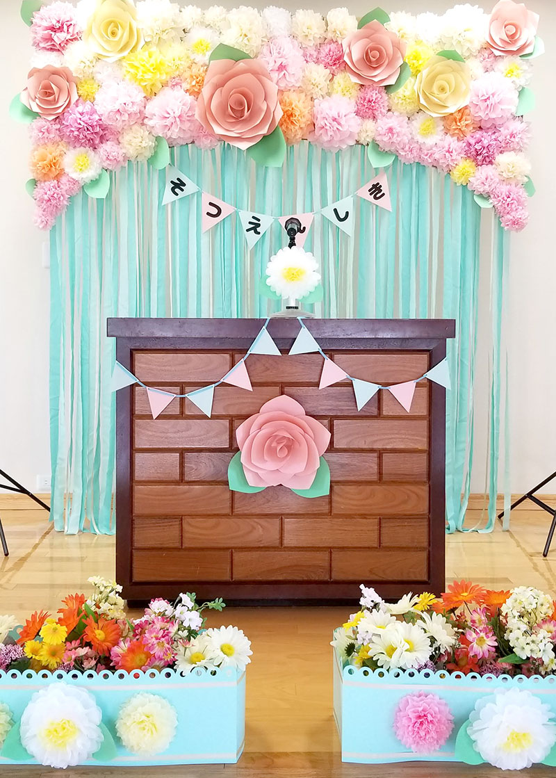 🎓音更共栄台幼稚園卒園式装飾🎓3月19日ミリィーのバルーンアート Dreamy