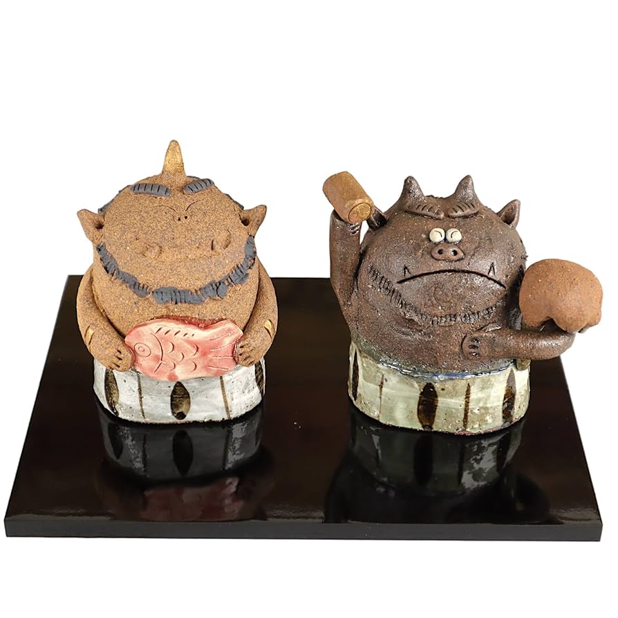 鬼 厄払い 置物 節分