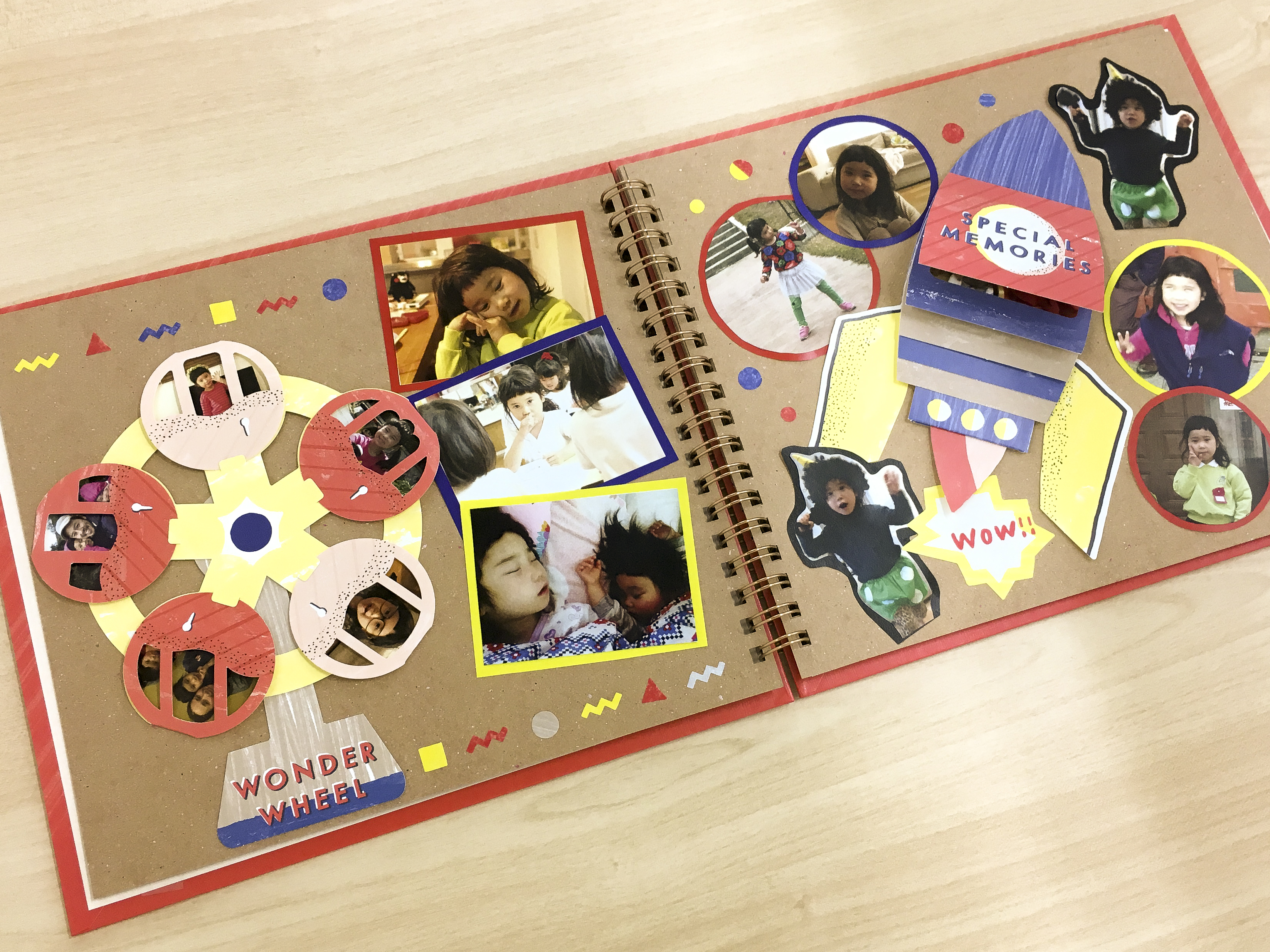 手作りアルバム 100均素材で作る！黒台紙おしゃれアルバムの仕掛けアイデア・作り方