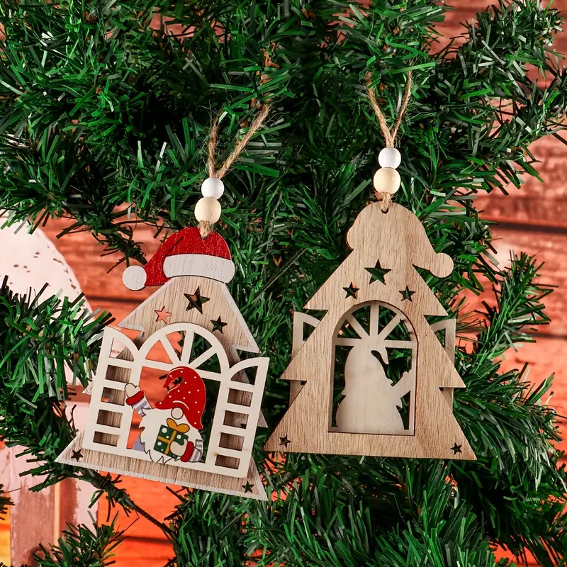 レースペーパーツリーとサンタの吊るし飾り高齢者介護をサポートするレクリエーション情報誌『レクリエ』