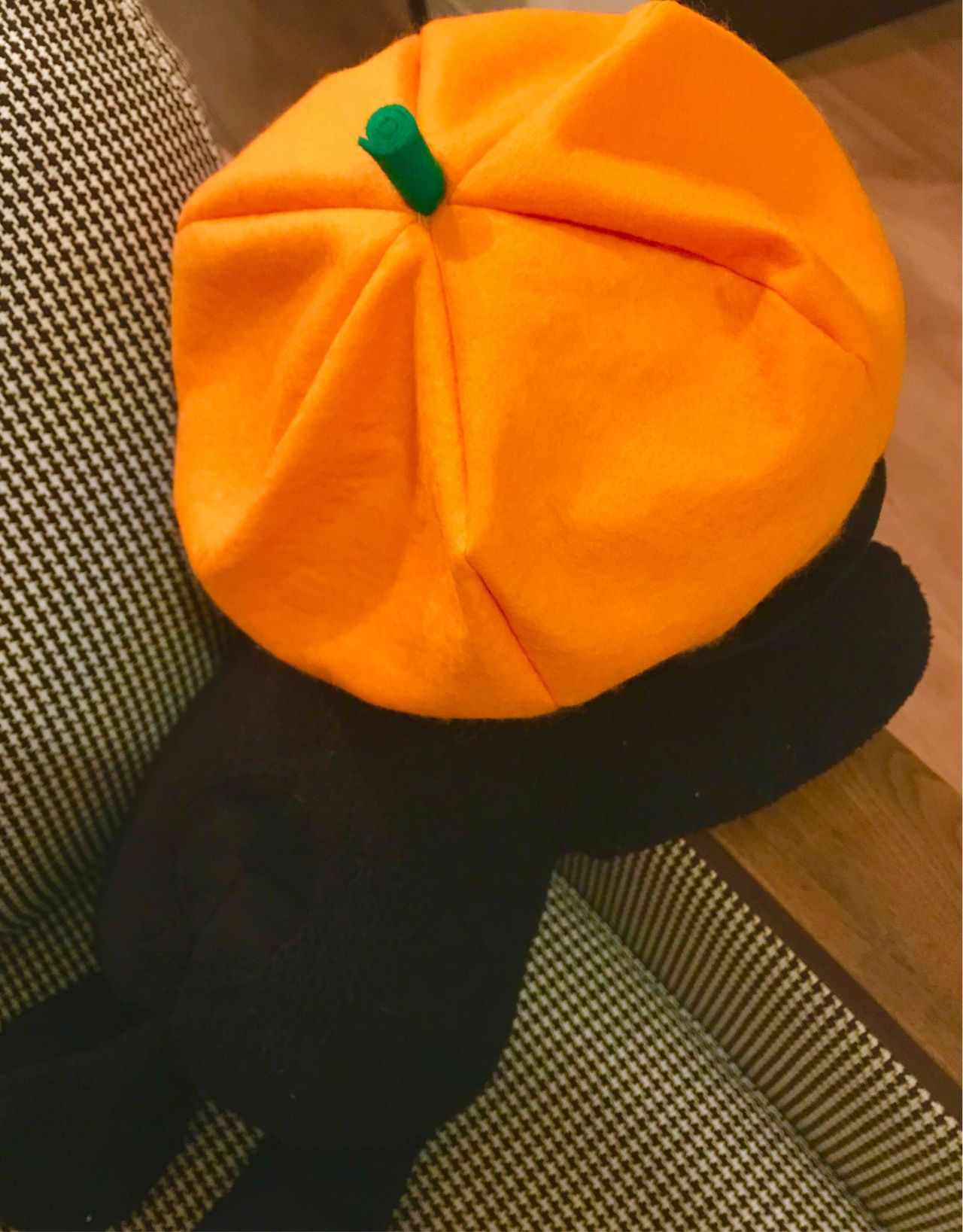 ハロウィン かぼちゃ 帽子 手作りTikTok