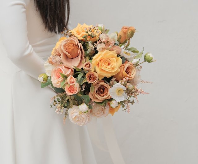 秋のウエディングで持ちたい、おしゃれブーケトレンド12選 ELLE mariageエル・マリアージュ