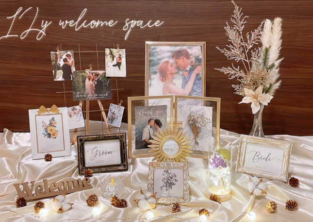 結婚式ウェルカムスペースセット