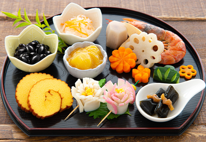 セリア豆皿「招福アニマル」お正月＆お祝いに！富士山・ツル・カメの縁起物 めで鯛の豆鉢も可愛いえんウチ