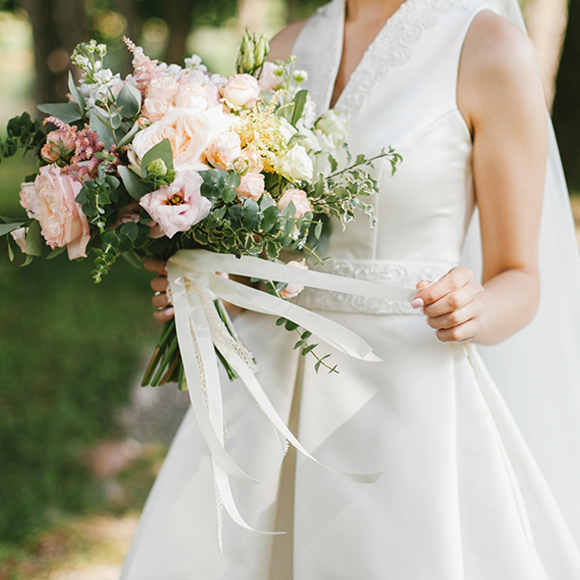 結婚式ブーケプルズプレゼントプルズサテンリボンハンドメイド