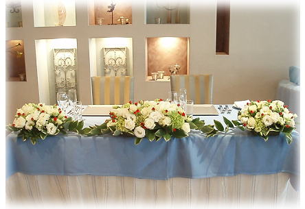 結婚式の会場装花トキハナ