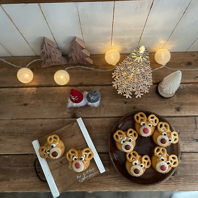 クリスマスに作ろう♪トナカイマフィン