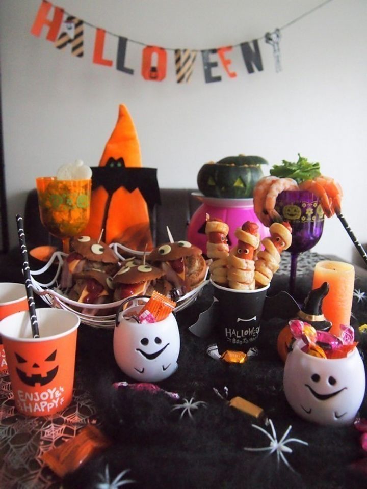 おうちハロウィン♪すぐに真似したい！みんなのハロウィンテーブルコーディネートおうちごはん