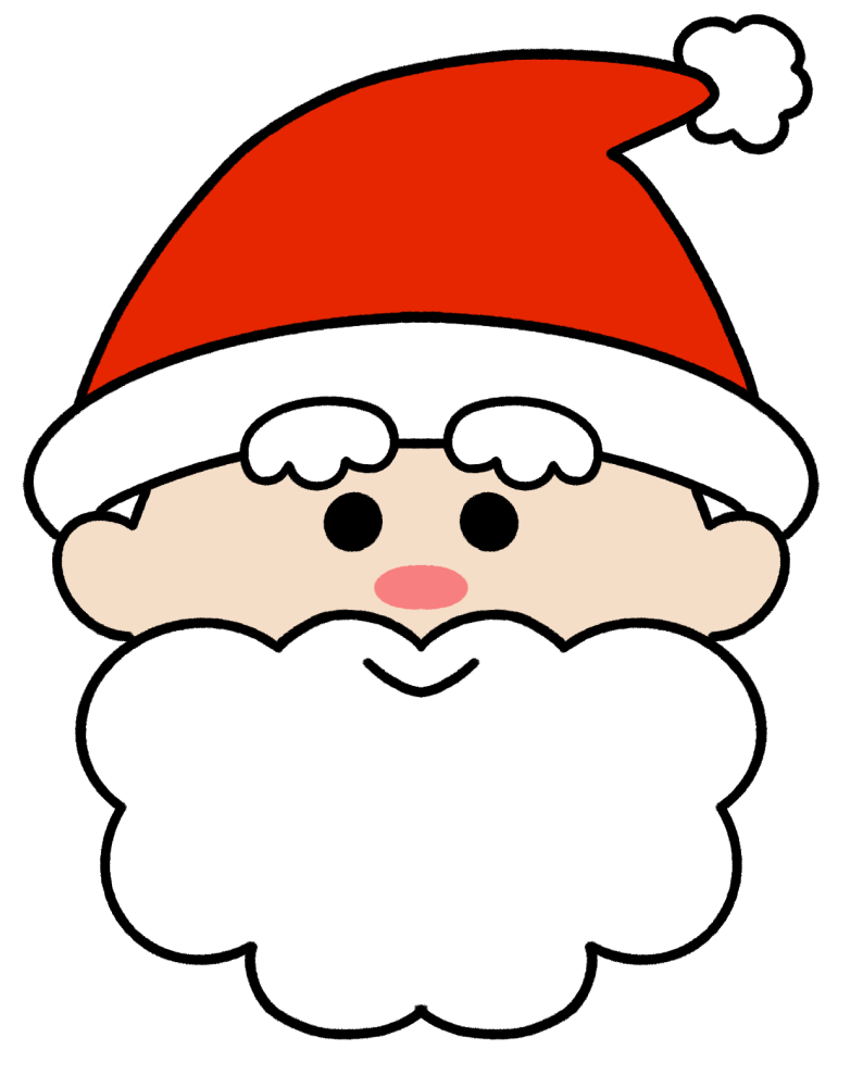 サンタクロースのイラストの簡単な書き方 - フリーランスWebデザイナーのリアル