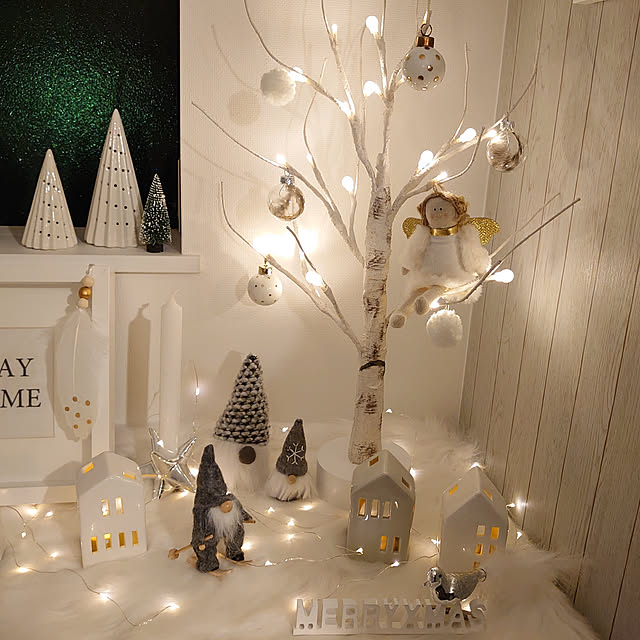 コストコ クリスマスツリー バーチツリー 白樺 未開封