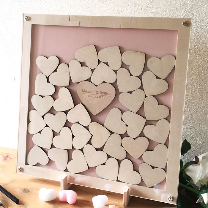 お洒落なミラー席札の作り方