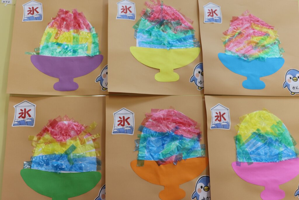 夏祭り気分を楽しむカラフルなヨーヨー製作