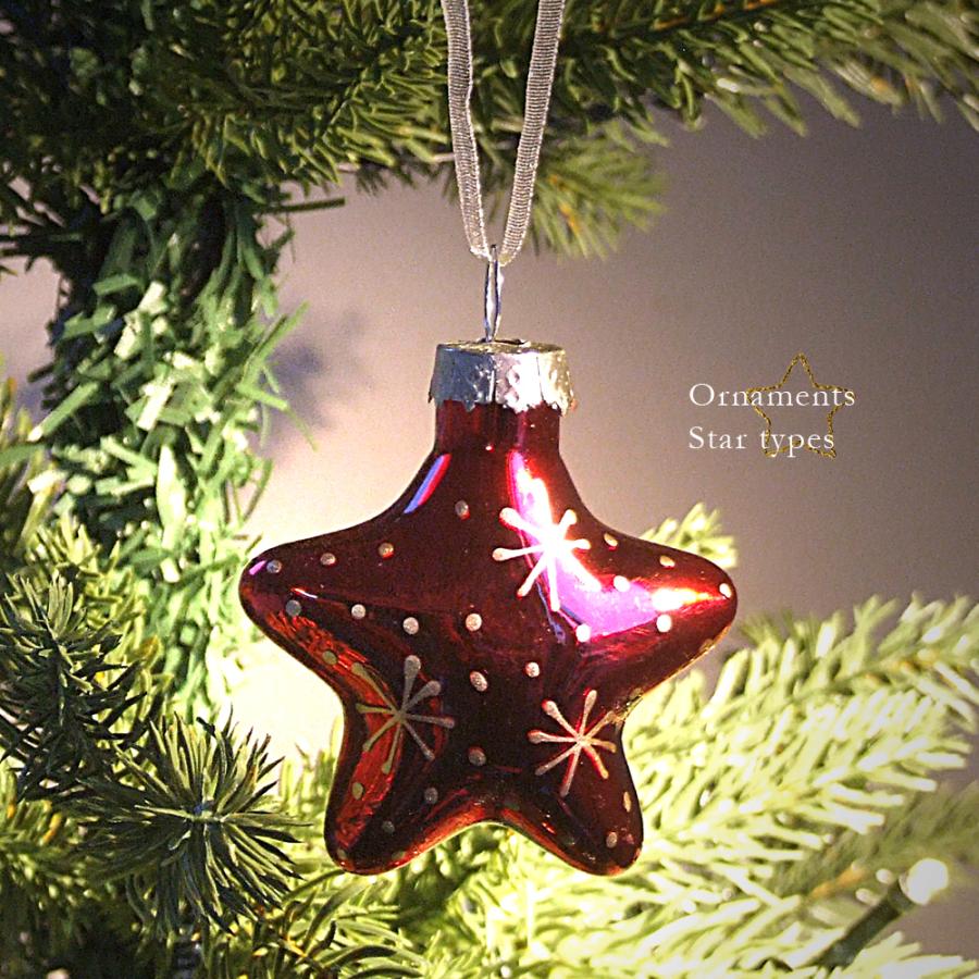 クリスマスオーナメント ガラスボール パールホワイトpenpec-ポーランド雑貨のお店‐