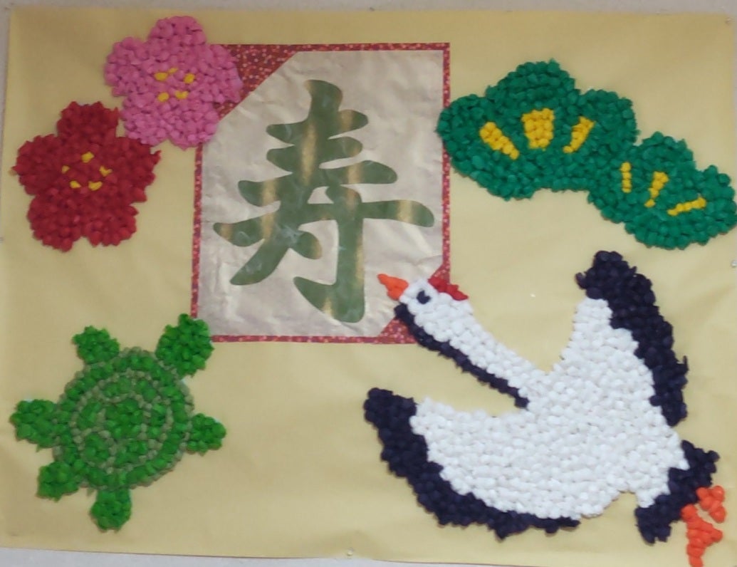 敬老の日の飾りつけ♫ アルファリビング高松伏石サンフラワー通り スタッフブログあなぶきの介護