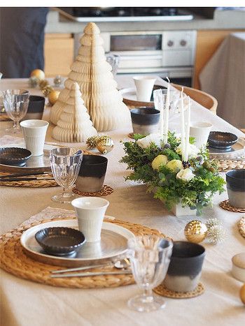 ピンクでとびきりスイートに！クリスマスのテーブルコーディネートTABLE MANIA