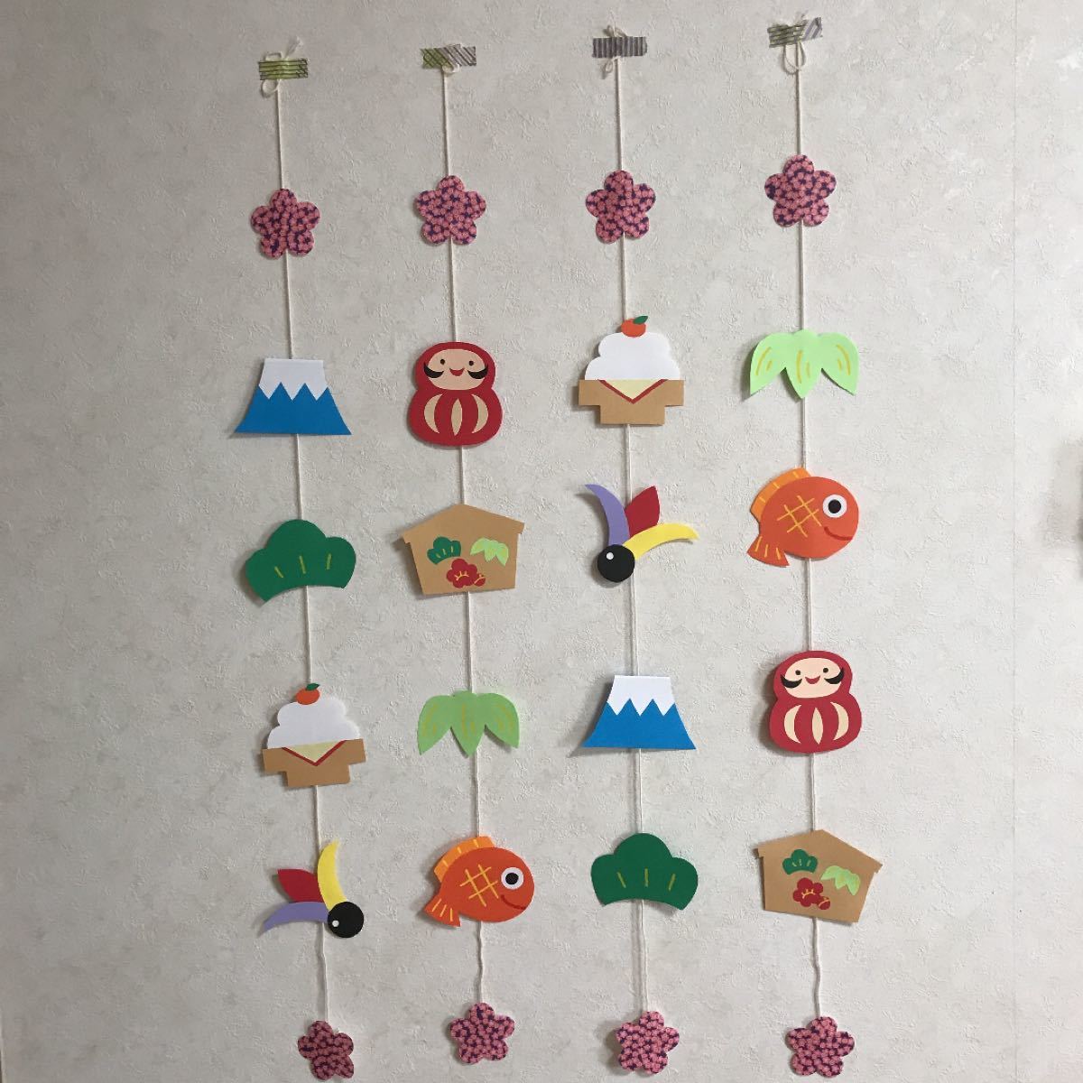 正月 ガーランドイラスト無料イラスト・フリー素材なら「イラストAC」