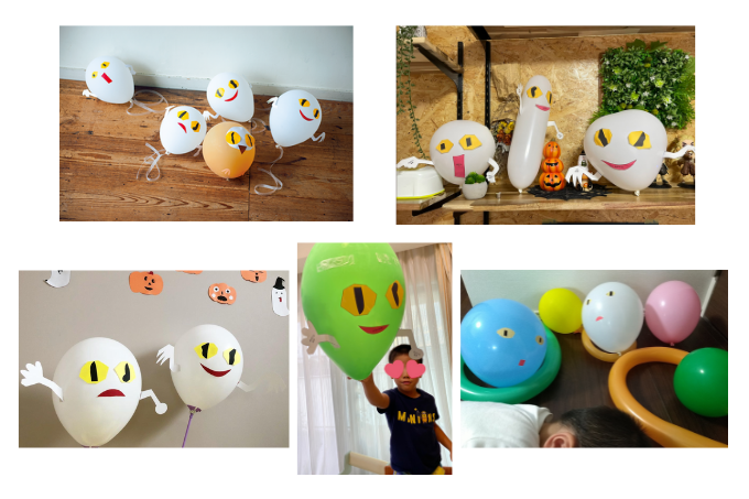 ハロウィンの飾りを風船や100均グッズで手作りしよう。おばけやモンスターの作り方子育て情報メディア「KIDSNA STYLE」