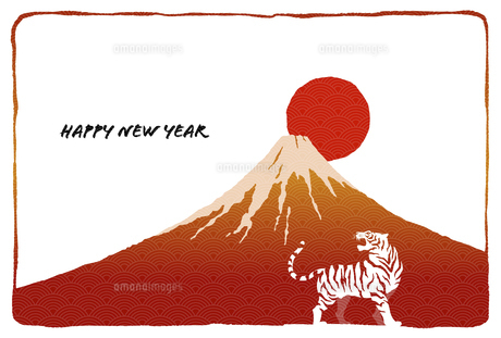 解説 🎍年賀状掠れで和風な富士山・梅・松！手書きイラストの描き方2021年年賀状絵手紙第三弾
