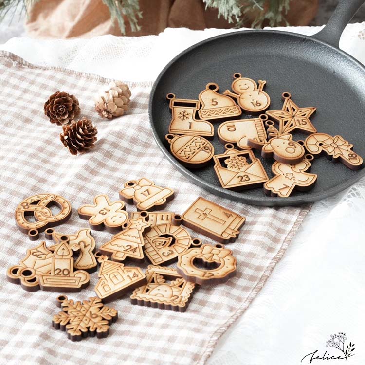 クリスマスツリーのアドベントカレンダー 数字のイラスト素材96254004- PIXTA