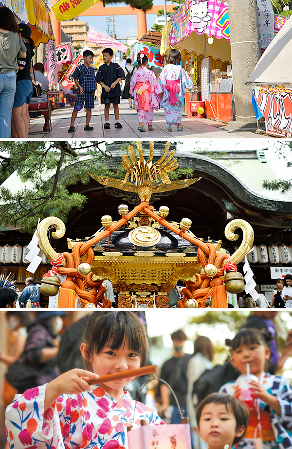 七夕風鈴まつり・夏まつり新潟総鎮守 白山神社