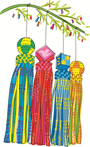 七夕まつり２：イラスト無料