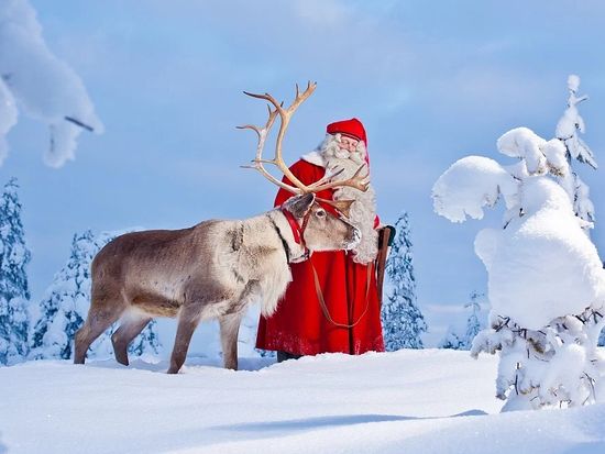 サンタさんと一緒に飛行機をお見送りしよう！来て！観て！松本『彩』発見