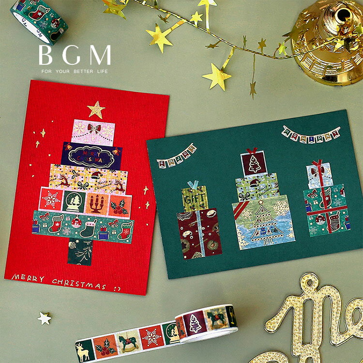 おしゃれな手作りクリスマスカード特集！簡単かわいい作り方アイデアキナリノ