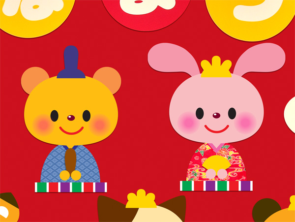 ハンドメイド☆壁面飾り ３月 ひなまつり 初節句 保育園 施設 お雛様 文字付き その他アート じゅにくろ 通販13190502Creema クリーマ