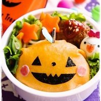 100均アイテムで楽々! 「ハロウィン」弁当のかわいい簡単レシピ - 失敗しない簡単キャラ弁レシピ 5マイナビニュース