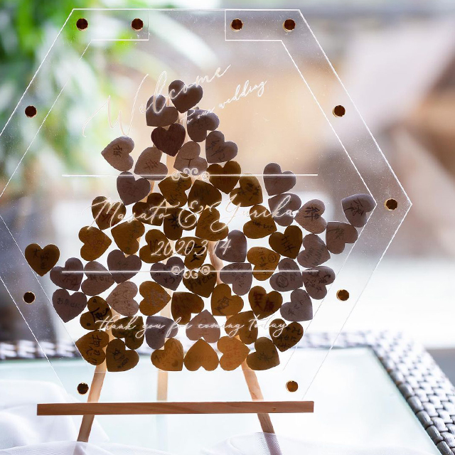 Amazon.co.jp: ウェルカムボード 寄せ書き 結婚式 芳名帳 ゲスト 結婚祝い 4055 : おもちゃ