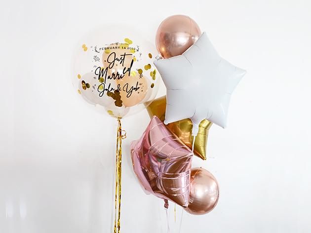 結婚式ウェルカムスペース バルーン装飾 バルーン電報、結婚式、バレエ発表会、開店祝いはハーティーバルーンへ