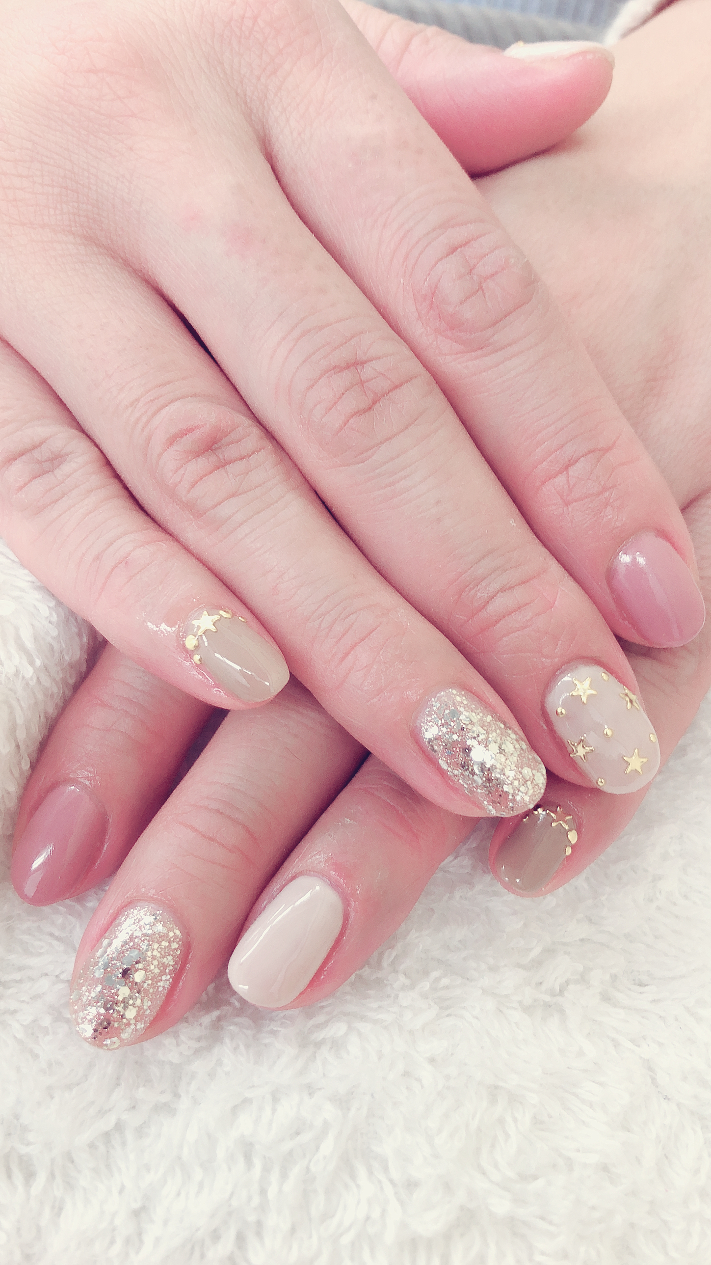 New nalil🎅ネイルデザインネイルワンカラーネイルスクエアネイルクリスマスネイルクリスマスネイルデザインニュアンス ネイルハートネイルヌーディーネイル