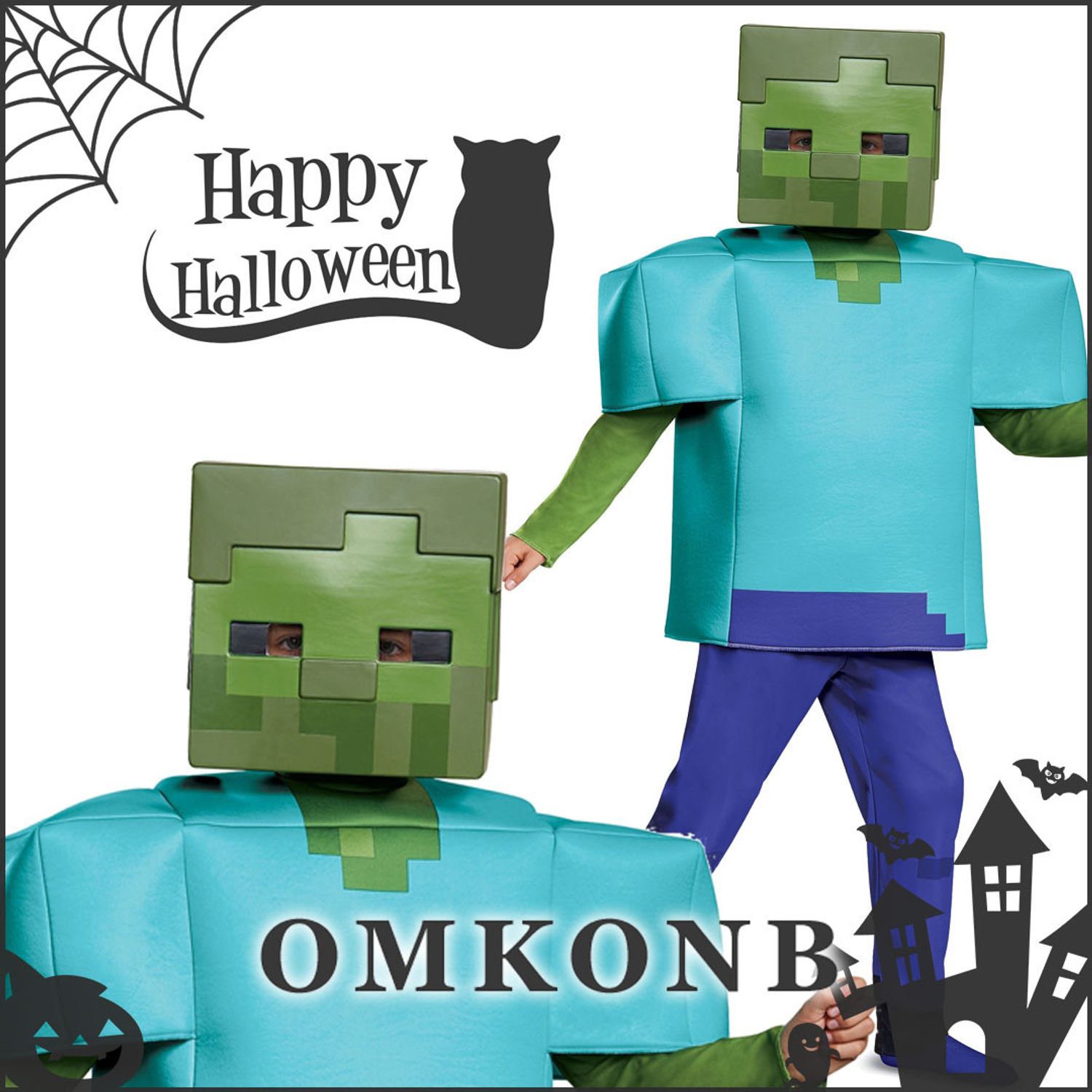 Qoo10ハロウィン コスプレ 衣装 MINECR