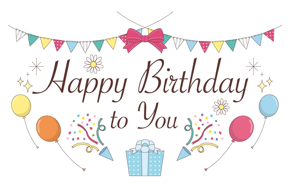 ハッピーバースデー英語 おしゃれ」の検索結果