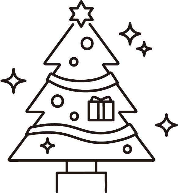 無料のクリスマスツリー クリスマスツリー 緑の植物 木 イラストイラスト画像とPSDフリー素材透過の無料ダウンロード - Pngtree