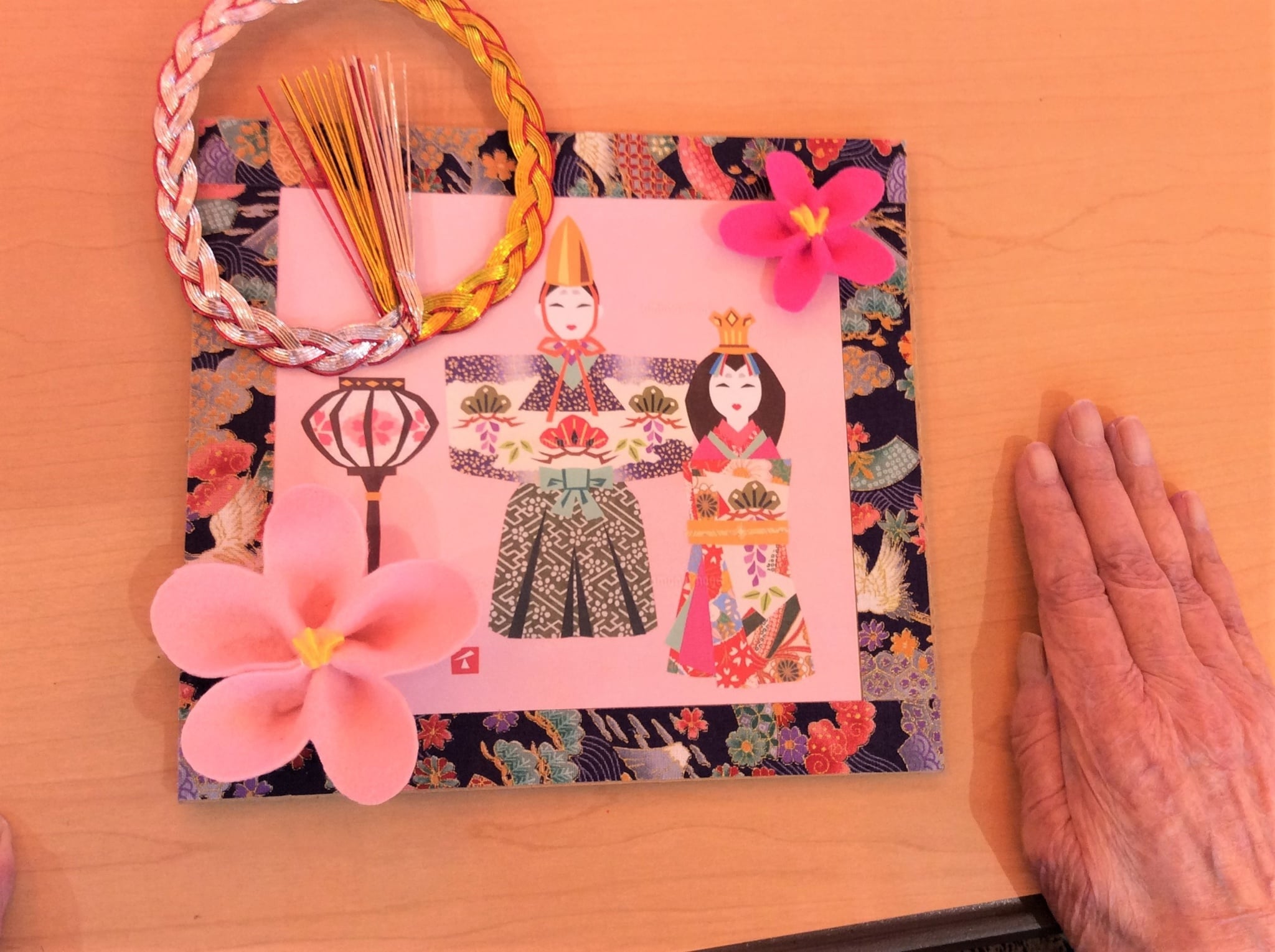 壁面飾り ひな祭り② 3月 高齢者向け ひな祭りを彩る。壁面飾りのアイデア