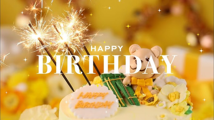 かわいいお誕生日おめでとうグリーティングカードとイラストイラスト画像とPNGフリー素材透過の無料ダウンロード - Pngtree