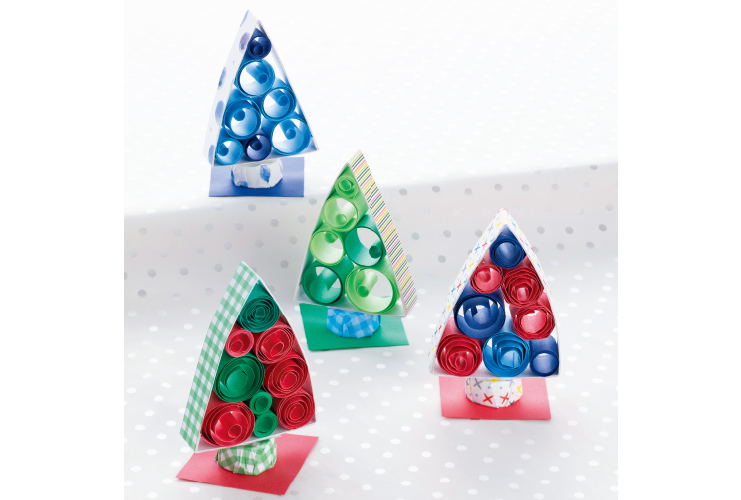 工作ネタ クリスマスツリー Christmas tree 12月壁面飾り 高齢者レク 作業療法OT デイ 保育DIY 創作 折り紙 お花紙クリスマスベル Christmas Crafts– Cra-Rec Channel折り紙モンスタ