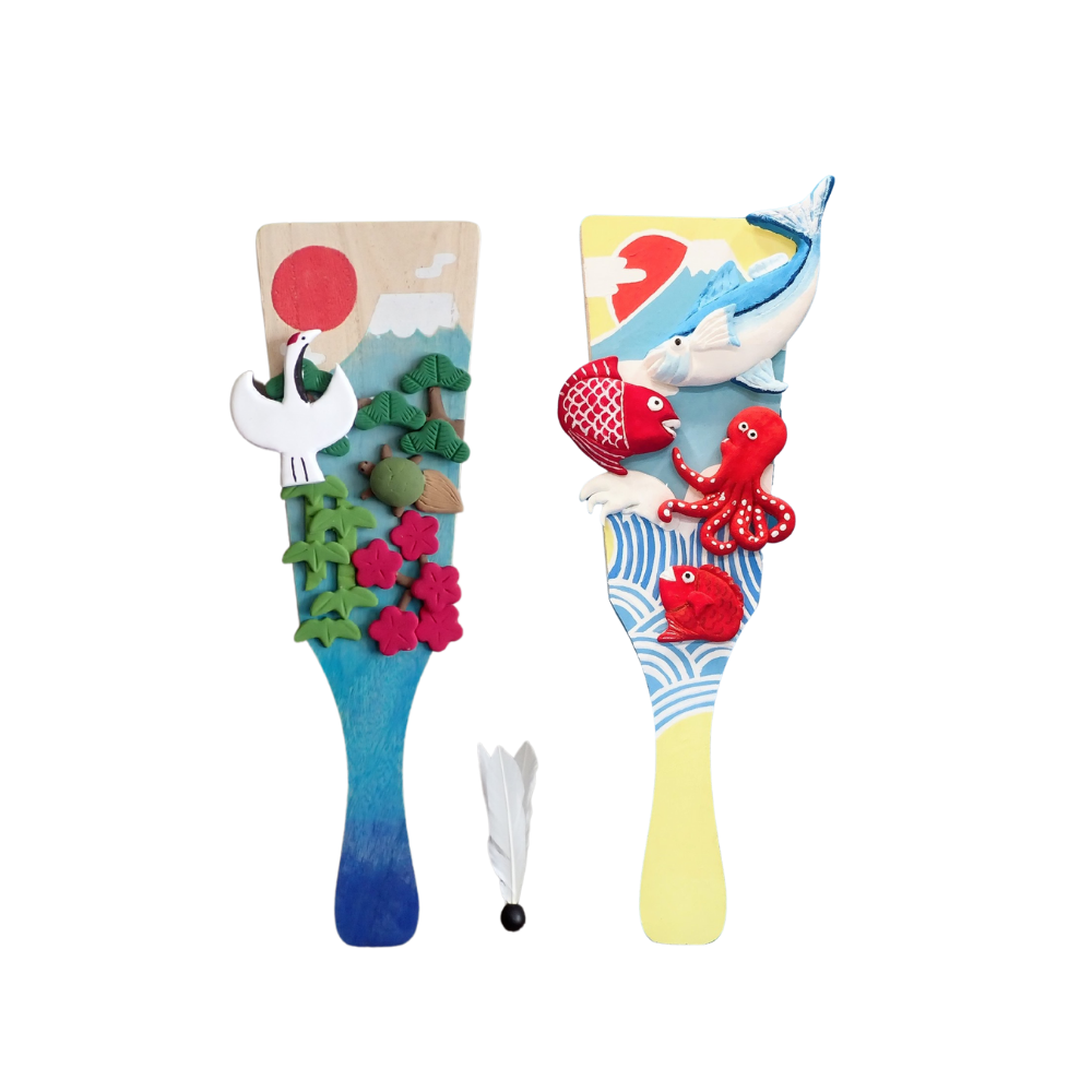 Amazon.co.jp:日本製羽子板用三本羽根 五本セット: DIY・工具・ガーデン