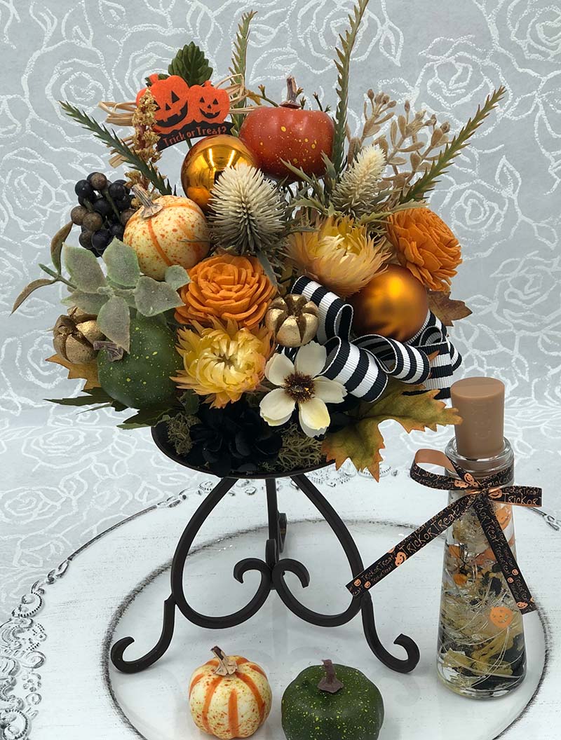 プリザーブドフラワーでハロウィンアレンジメントDouce デゥース のニュースまいぷれ 江戸川区