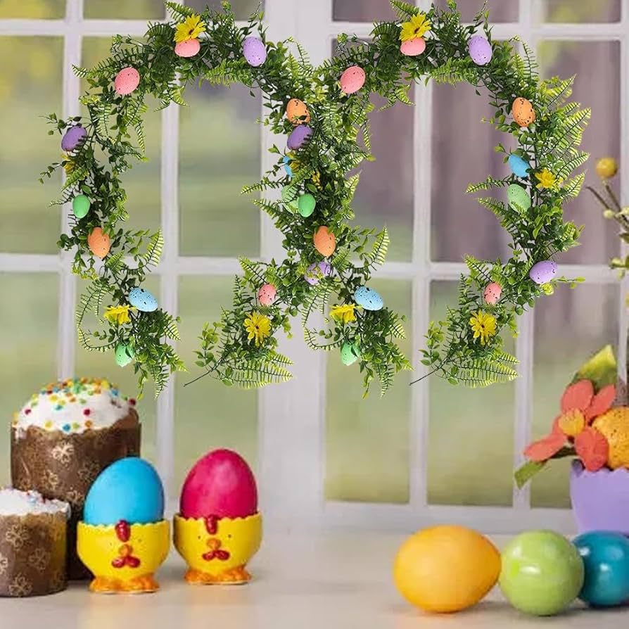 イースターガーランド イースター壁面 イースターエッグ 4月飾り 雑貨・その他 Uk's Works 通販 11474655Creema クリーマ