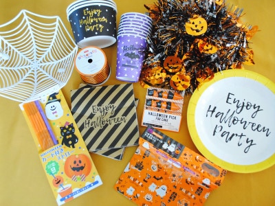 100均deハロウィンパーティ 準備！仮装・テーブルコーデ・デコ100均de 海外風インテリア&パーティ&DIY 国際離婚シングルマザー