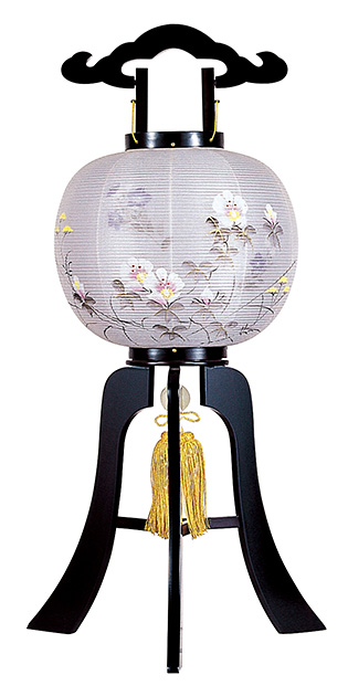 盆提灯 お盆 お供 新盆 初盆用 霊前灯 コードレス灯籠 一対- 仏壇仏具のまごころショップ安伽堂