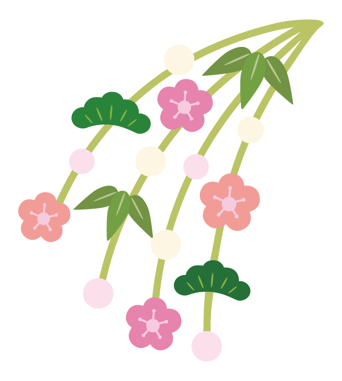 2024年度版！お正月の無料イラスト◎使いやすくてかわいい商用フリー素材集介護アンテナ