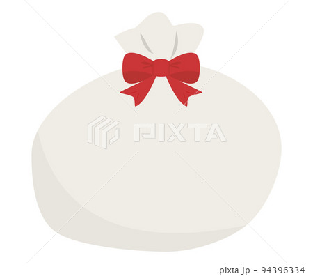 シンプルで可愛いプレゼントの入った袋を持つサンタクロースのイラスト 主線ありのイラスト素材70174618- PIXTA