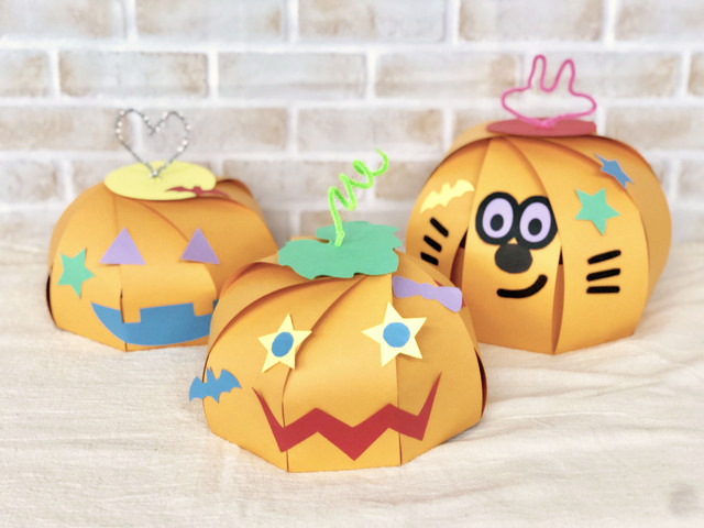 暮らし ハロウィンに！親子で工作、親子でかぶれる「カボチャの帽子」の作り方 - 家電 Watch